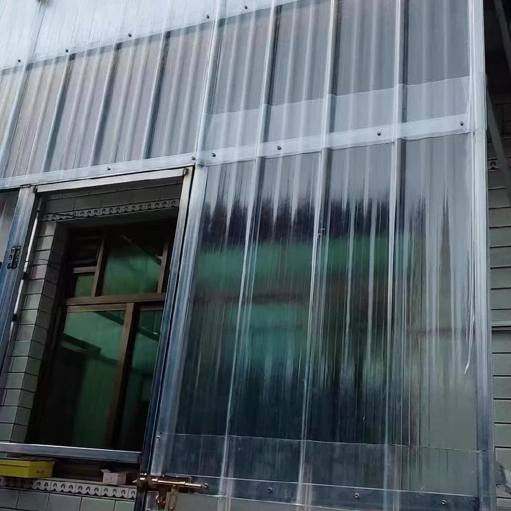 A 2-meter plastic board light-transmitting board with a 1M ³ dust-proof commercial pc sunroom is built with antique-style family endurance board for sun protection and transparency Specification drawing