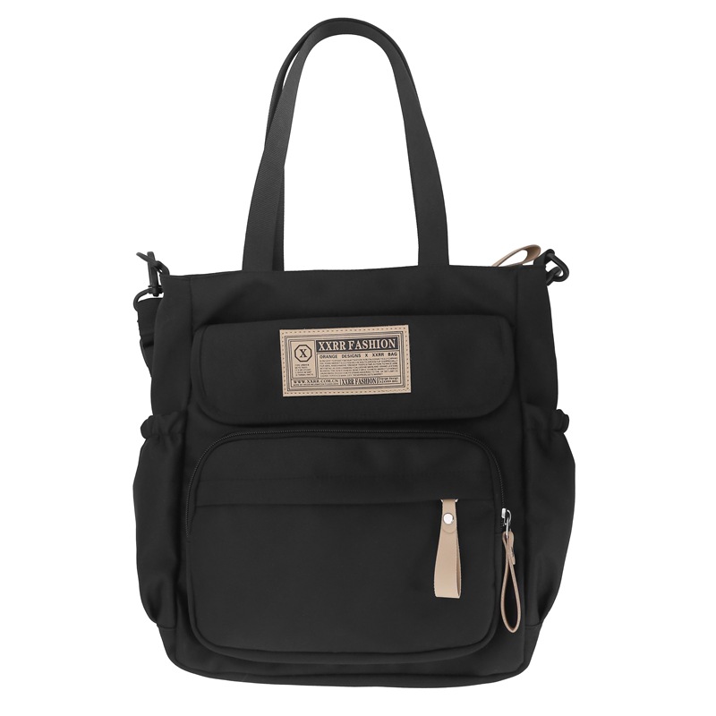 New men's trendy crossbody bag, student tutorial bag, class bag, female high school student book bag, large-capacity commuting crossbody bag Item Picture