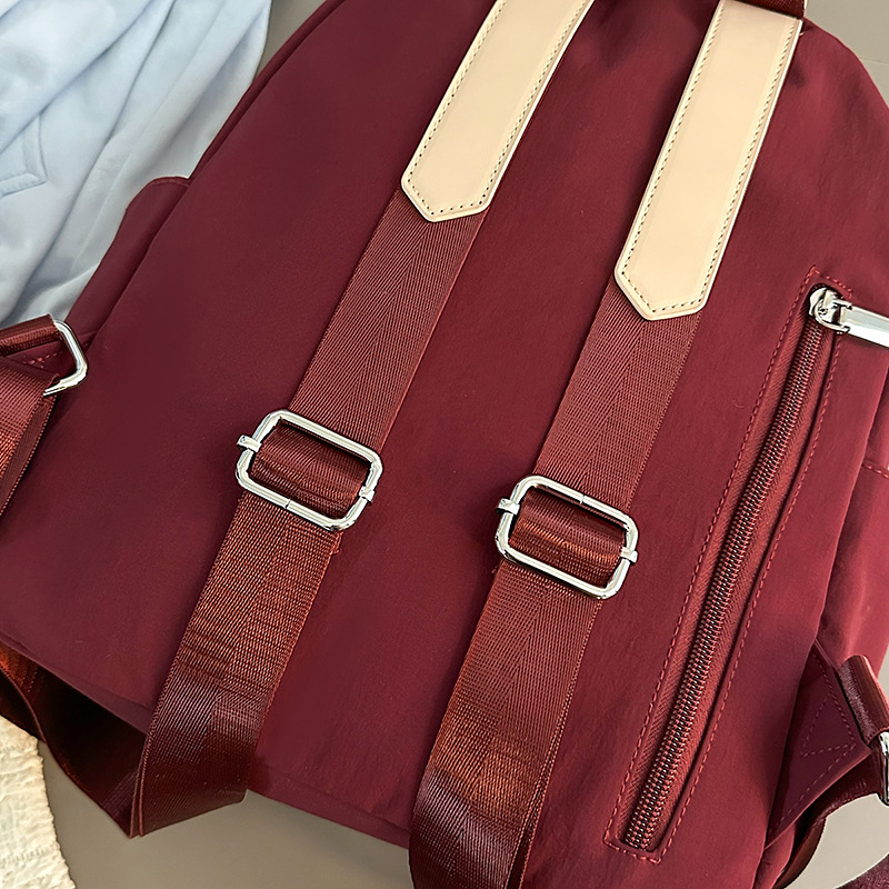 A lightweight Japanese minimalist student backpack, a new Japanese ins casual and versatile lightweight backpack for travel and shopping Specification drawing