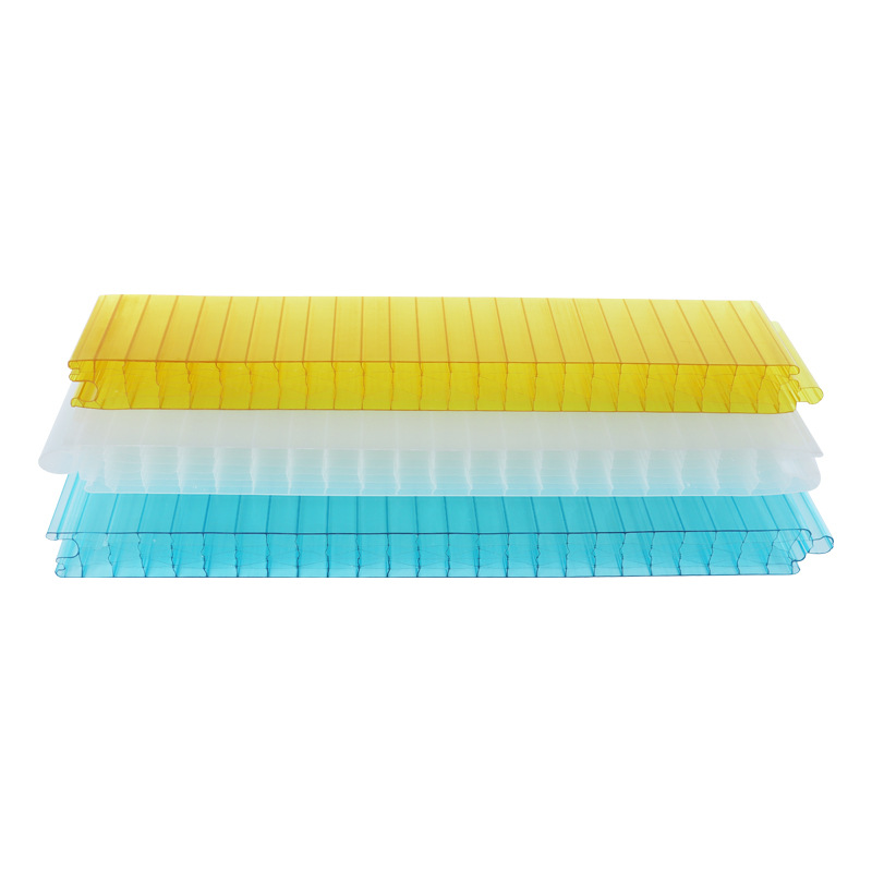 PC high-transparency interlocking board, transparent curtain wall partition splicing board, diffusion board, storefront partition, polycarbonate sheet Item Picture