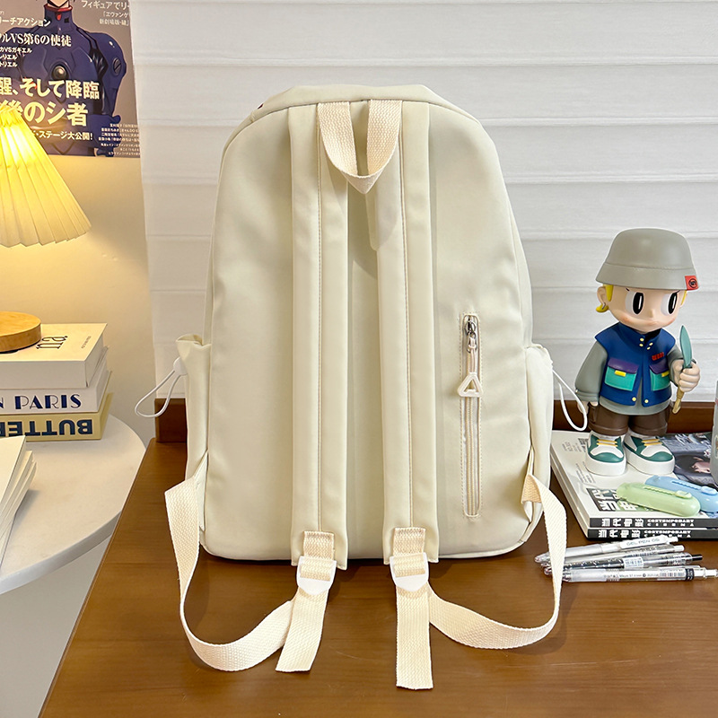 New Japanese-style cute and good-looking schoolbag, simple and versatile student backpack, schoolgirl style mini backpack Specification drawing