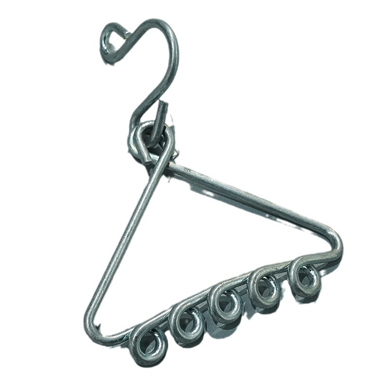 Stainless steel wire bending, special-shaped spring bending, linear forming processing, hook pull rod linear spring sleeve processing Item Picture