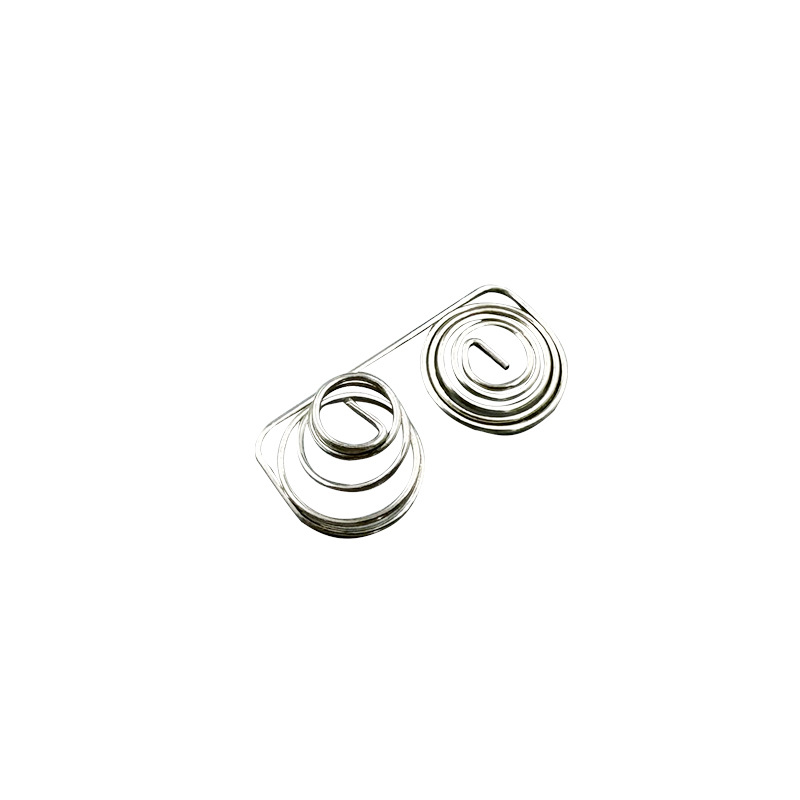Stainless steel spring remote control battery box, battery left spring non-standard parts, electronic product positive and negative terminal manufacturer Item Picture