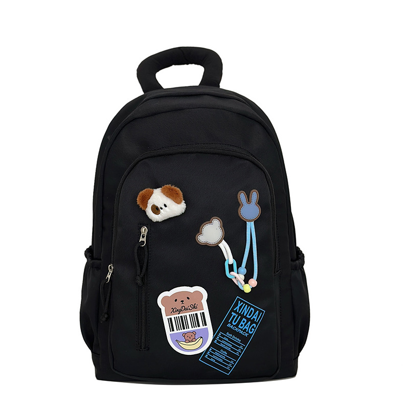 The new forest-themed ins high-appearance-level fresh, sweet and cute cartoon backpack is a backpack for middle school students in grades 1 to 3 Item Picture