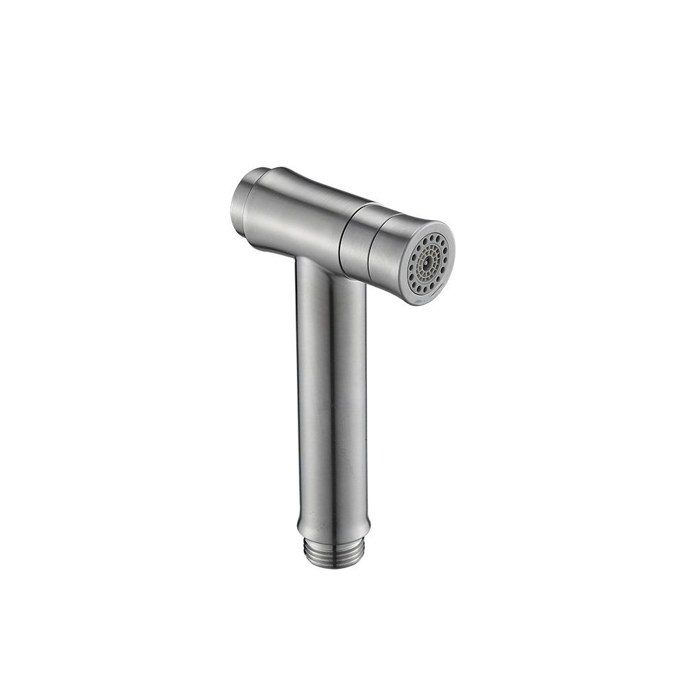 304 stainless steel pressurized dual-function toilet spray gun, women's washer, small nozzle, toilet flushing set ciencia Item Picture