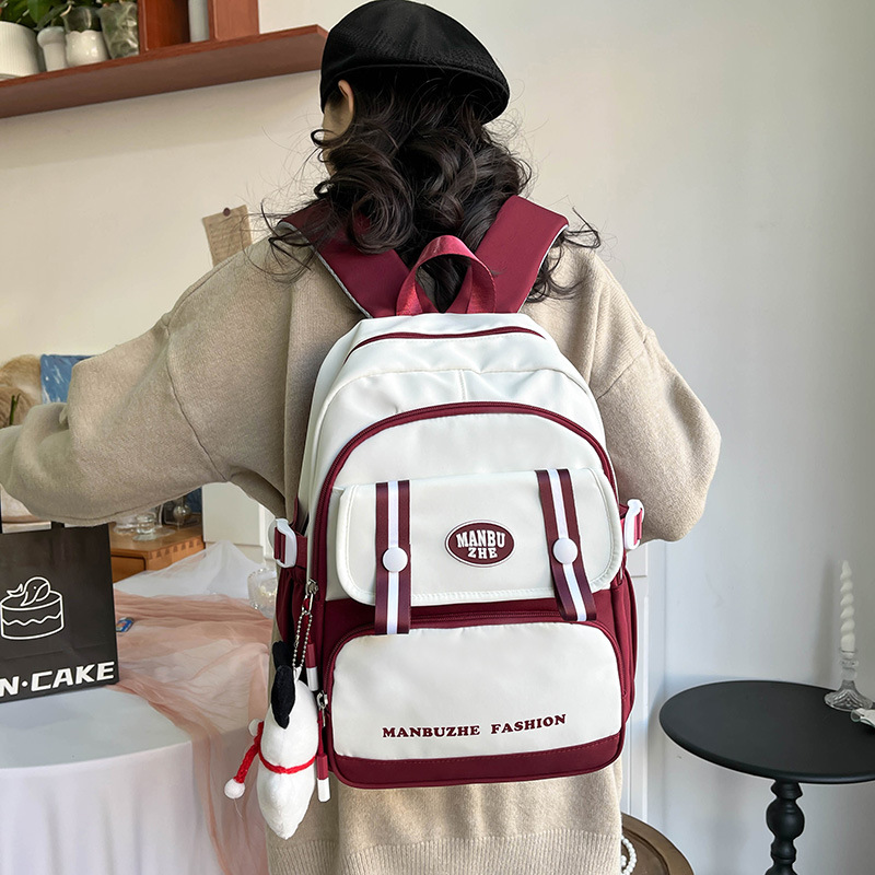 Japanese-style InS-style cute children's small backpack with high appearance level, sweet and fresh girl style, spring outing and spring outing backpack details Picture
