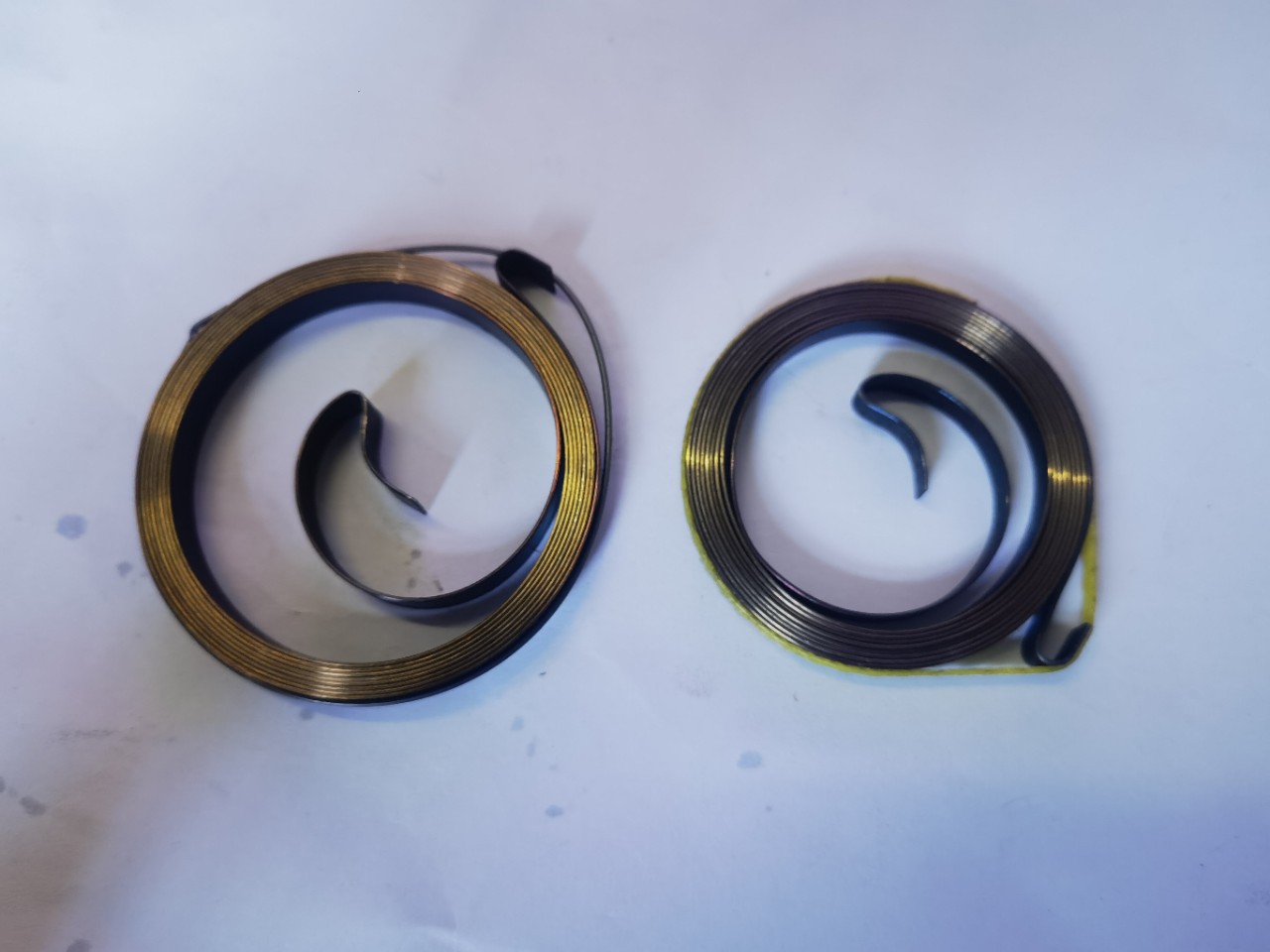 Gx160 start the pull plate spring flat turbine coil spring spring full figure