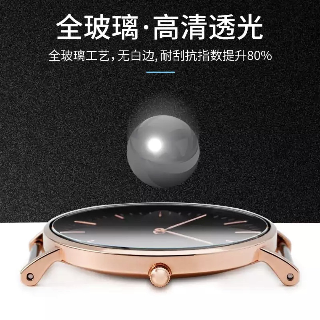 The circular watch tempered film is suitable for Huawei watch protector D40 full-screen D37 and circular Samsung watch tempered film Application Scenario