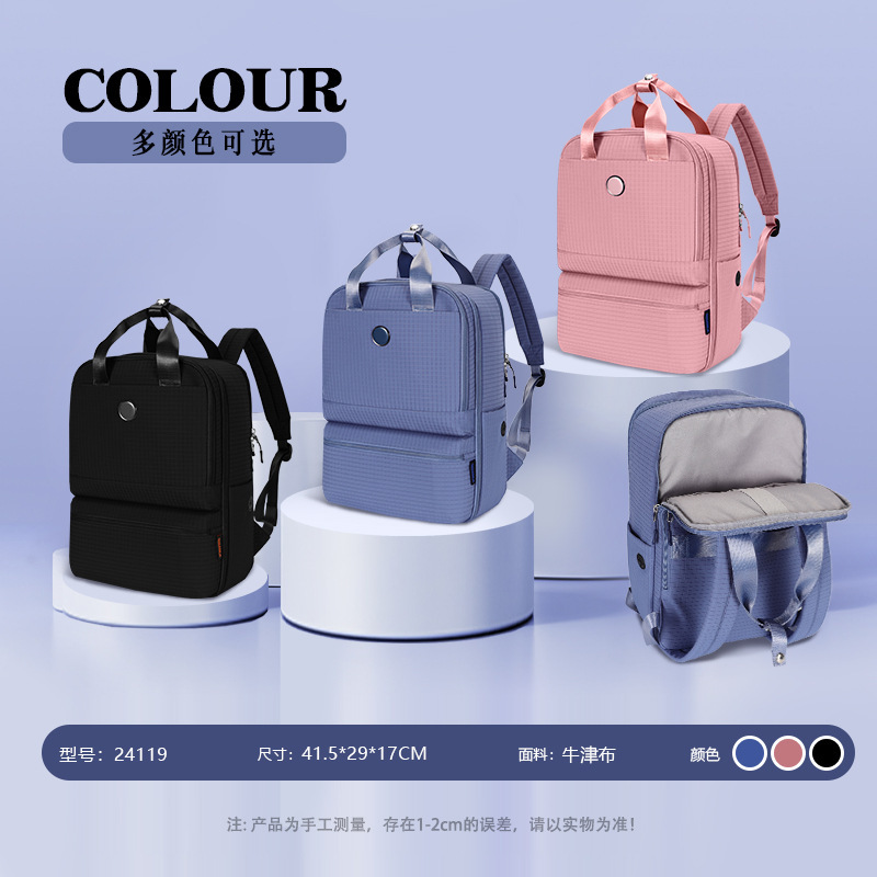 New minimalist women's casual backpacks, lightweight computer backpacks, business commuting backpacks, and travel backpacks details Picture