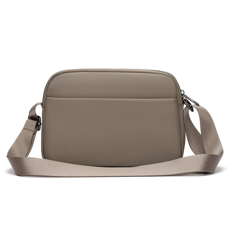 New spring and summer women's bags: Lightweight women's crossbody bag, multi-layered single-shoulder casual backpack, mobile phone bag, crossbody small square bag Specification drawing