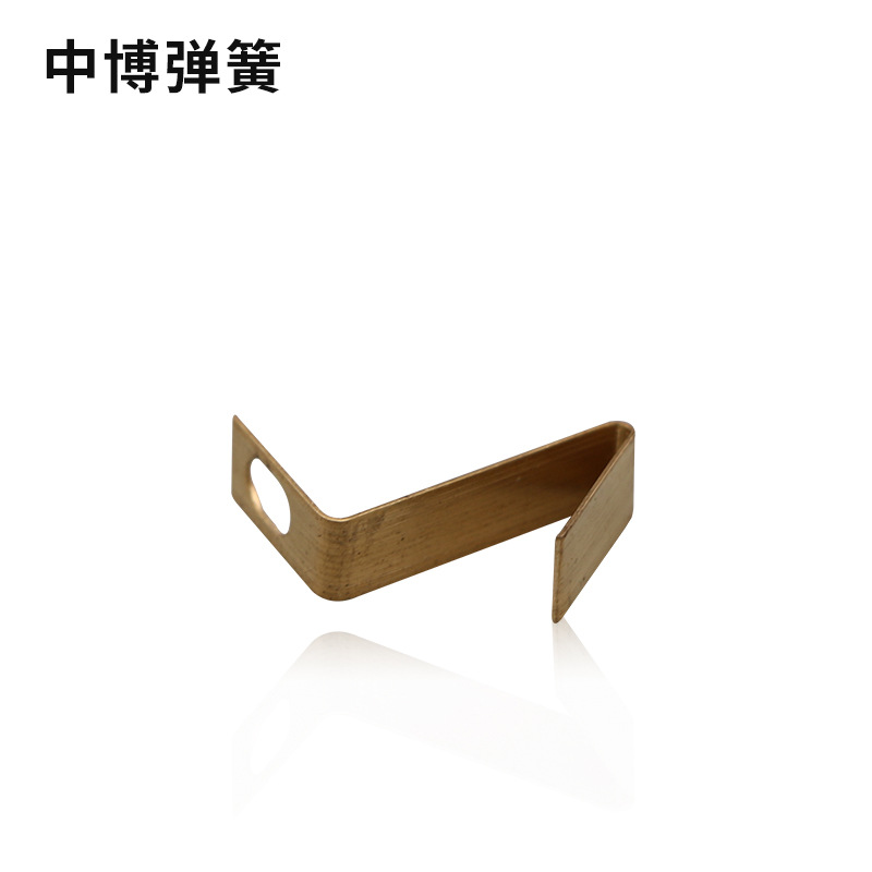 Wire clamping spring piece, positioning spring piece, stainless steel piece, pipe buckle spring piece, wire clamping piece, high-elasticity steel piece spring piece in stock Application Scenario