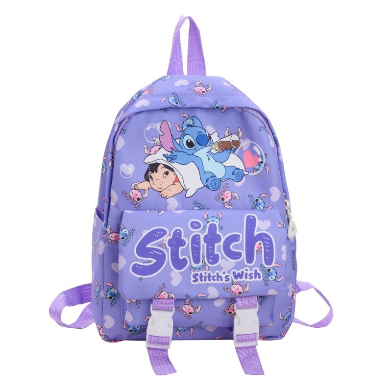 Stilzi Children's backpack, a new summer kindergarten schoolbag with large capacity and simple design, is a lightweight backpack for boys and girls Item Picture