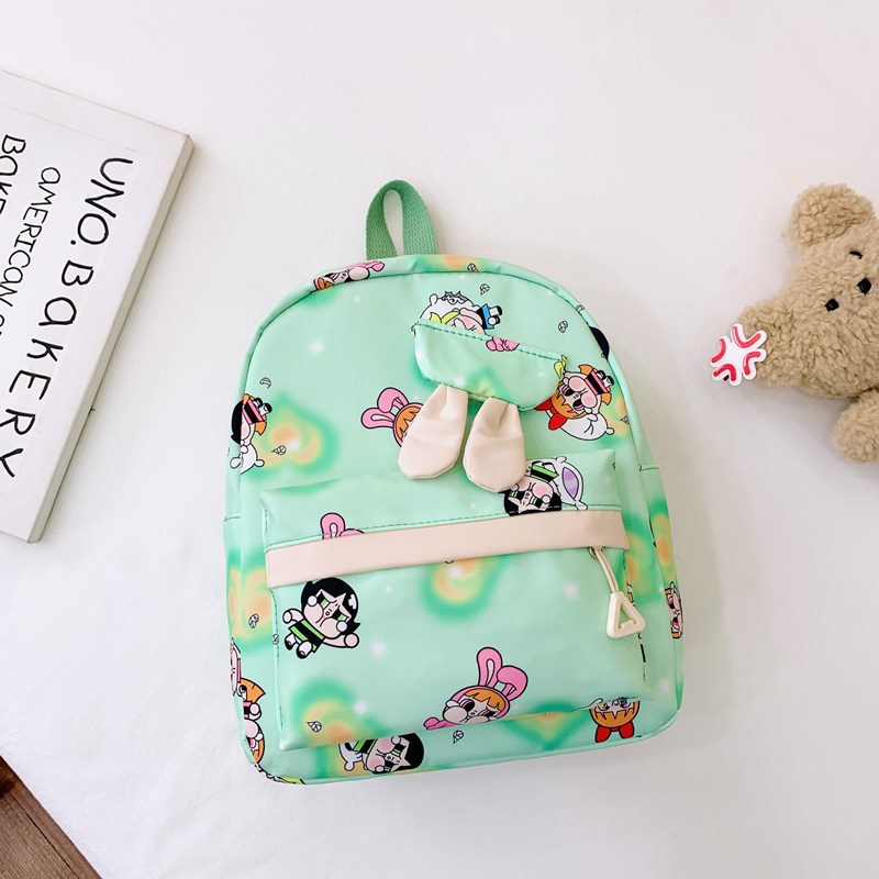 Cross-border 2025 Spring New Children's Schoolbag Cartoon Cute Boys and girls Shoulder Bag for Kindergarten to reduce burden and protect spine Specification drawing