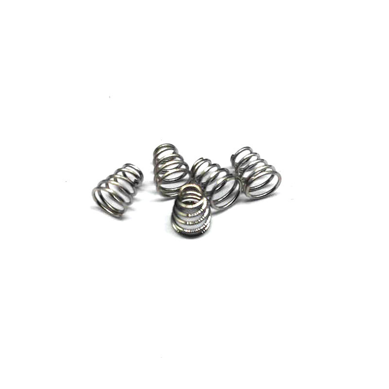 Small compression and stretching spring stainless steel mold accessories, compression spring waveform, small spring circular line return compression Specification drawing