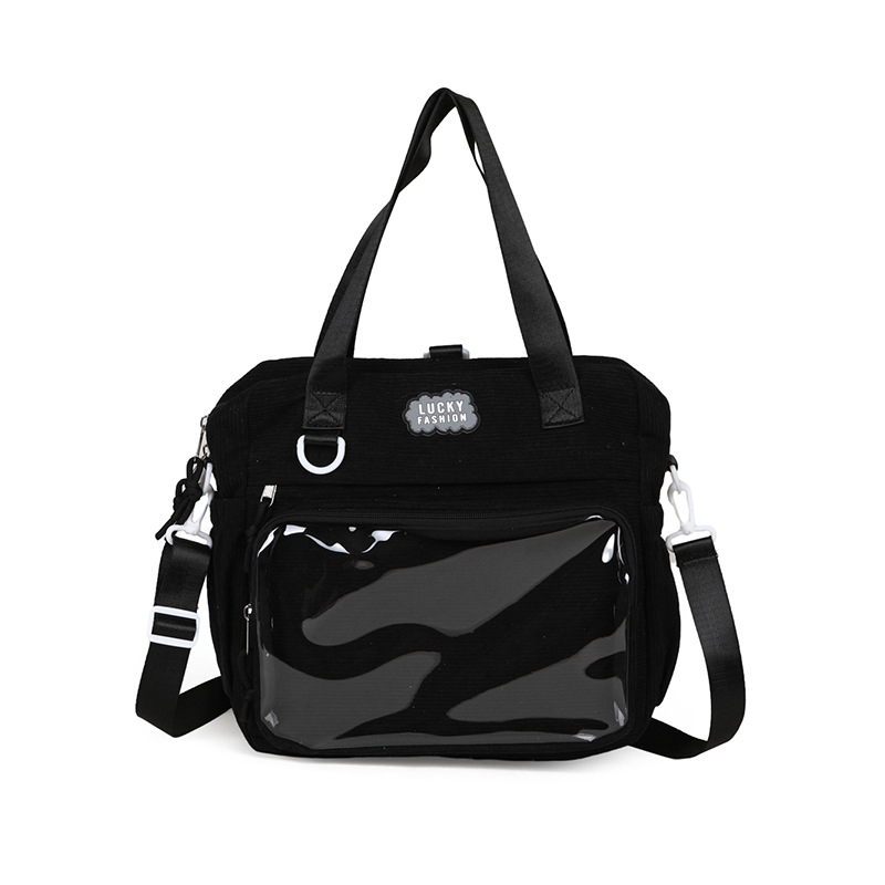 Japanese-style versatile high appearance level single-shoulder bag, ins school style backpack, soft girl handbag, large capacity smug pain bag Item Picture