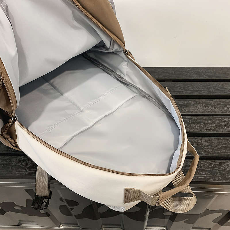 Forest-style summer large-capacity backpacks, fashionable and versatile for couples, computer bags, student school bags, commuting and travel bags Specification drawing