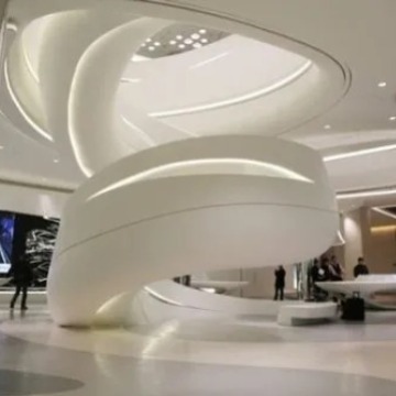 Ultra-white, ultra-fine, low-expansion GRG high-strength gypsum powder details Picture