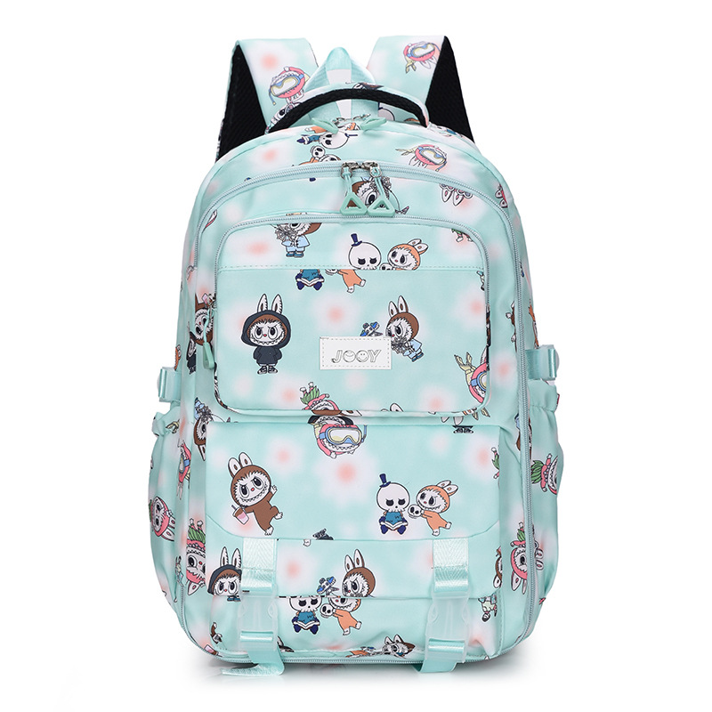 Fashionable cartoon-printed schoolbag for primary school students, cute for girls, large-capacity, lightweight and durable backpack for grades 3 to 6 Application Scenario