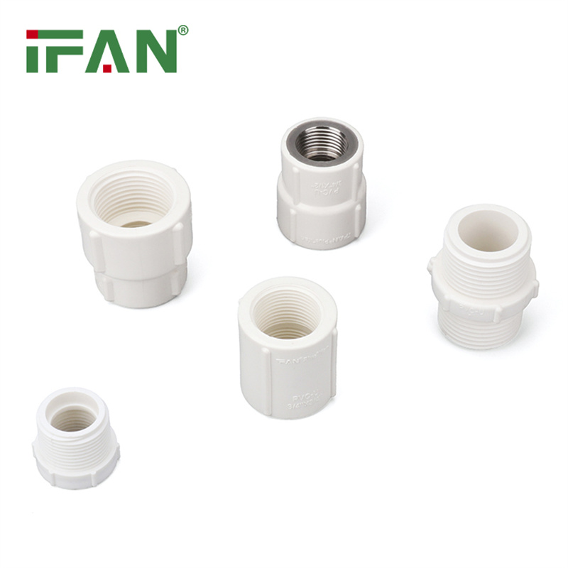 IFAN Factory BST UPVC Plumbing Brass Thread PVC Pipe Fitting