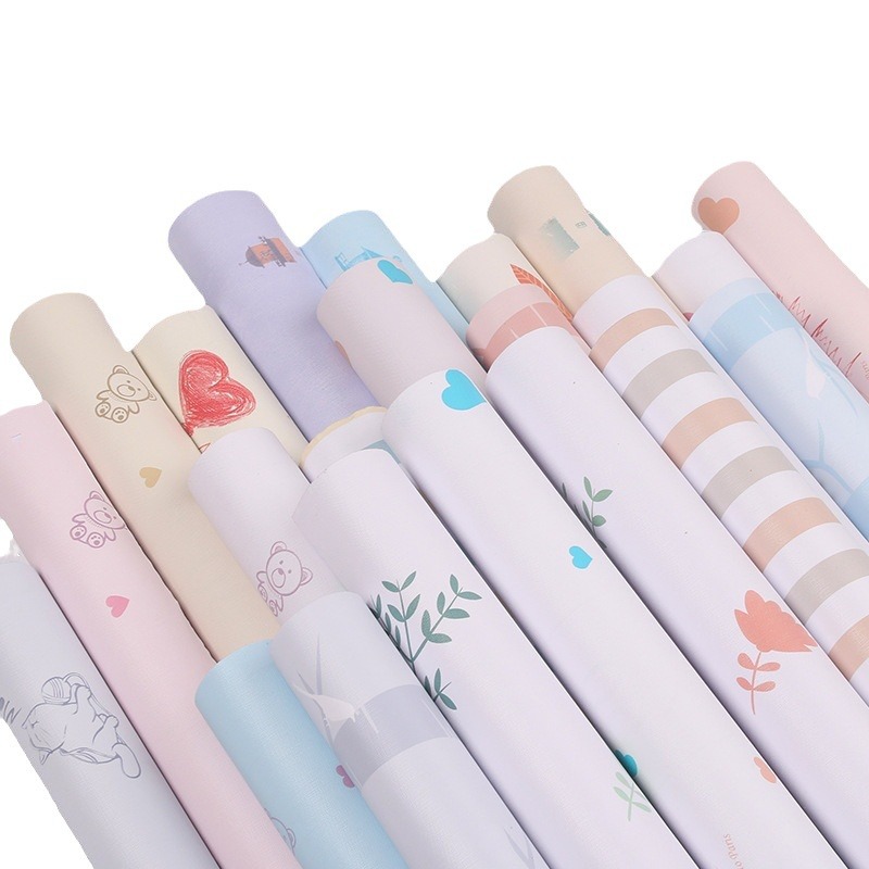 Thickened waterproof 3d stereoscopic wall stickers pvc self-adhesive wallpaper for dormitories, bedrooms, living rooms and background walls, warm wallpaper Item Picture