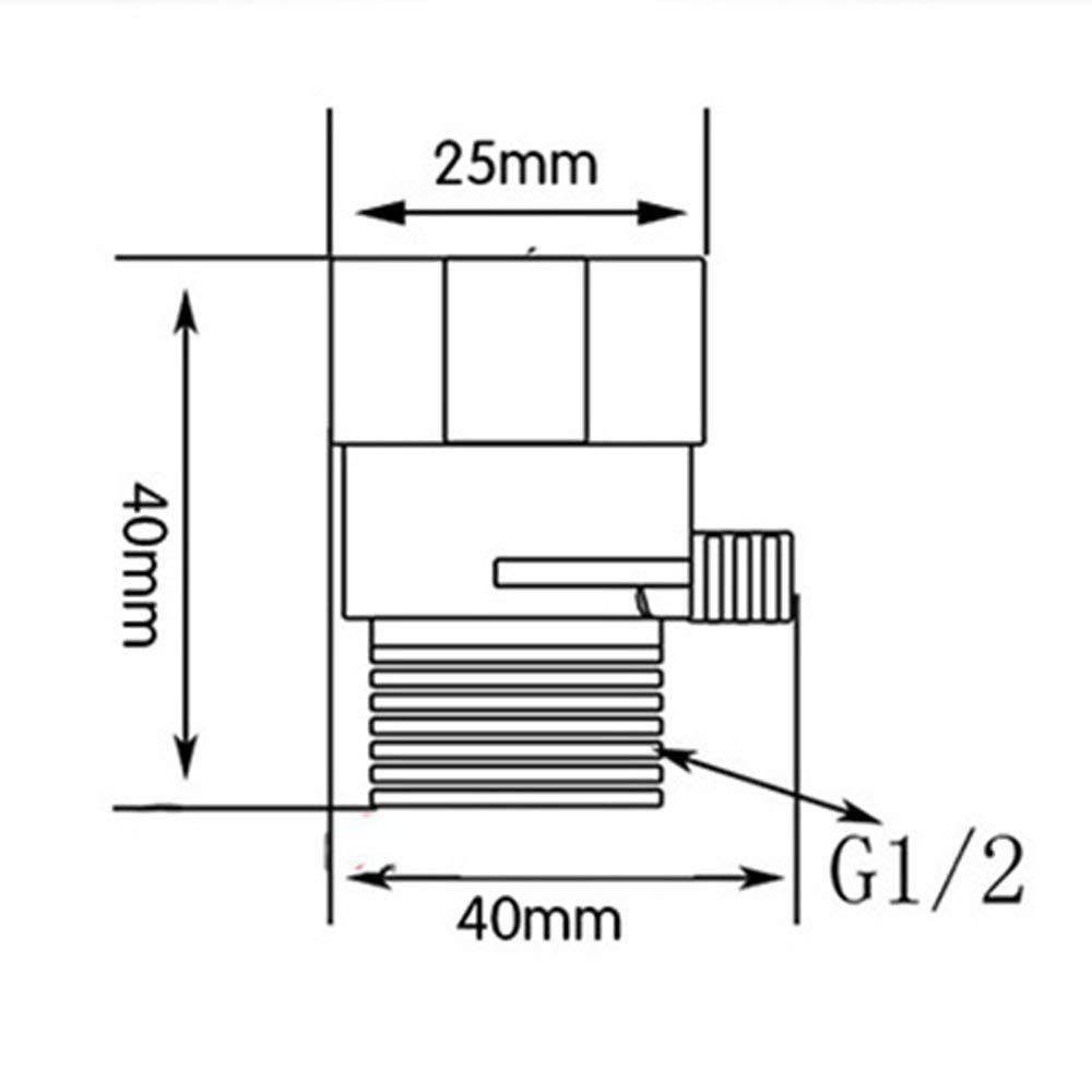 Showerhead stop valve switch connector, spray gun pause water connector, quick-opening transfer valve, flow regulator in stock Item Picture