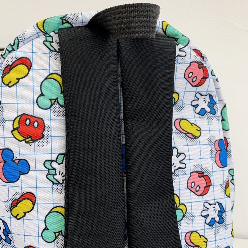 A new high-appeal, fresh and sweet, cartoon-printed backpack for girls, casual and versatile, lightweight and large-capacity backpack Specification drawing