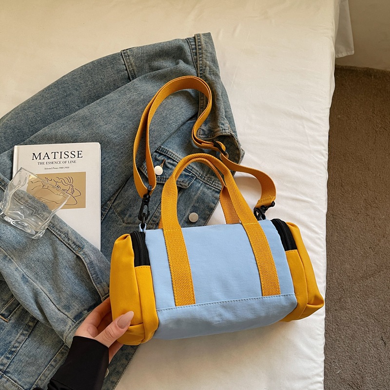 A new Korean version of Instagram's fresh and light dopamine-contrasting color small square bag, a casual and simple crossbody bag for shopping, going out and traveling Specification drawing
