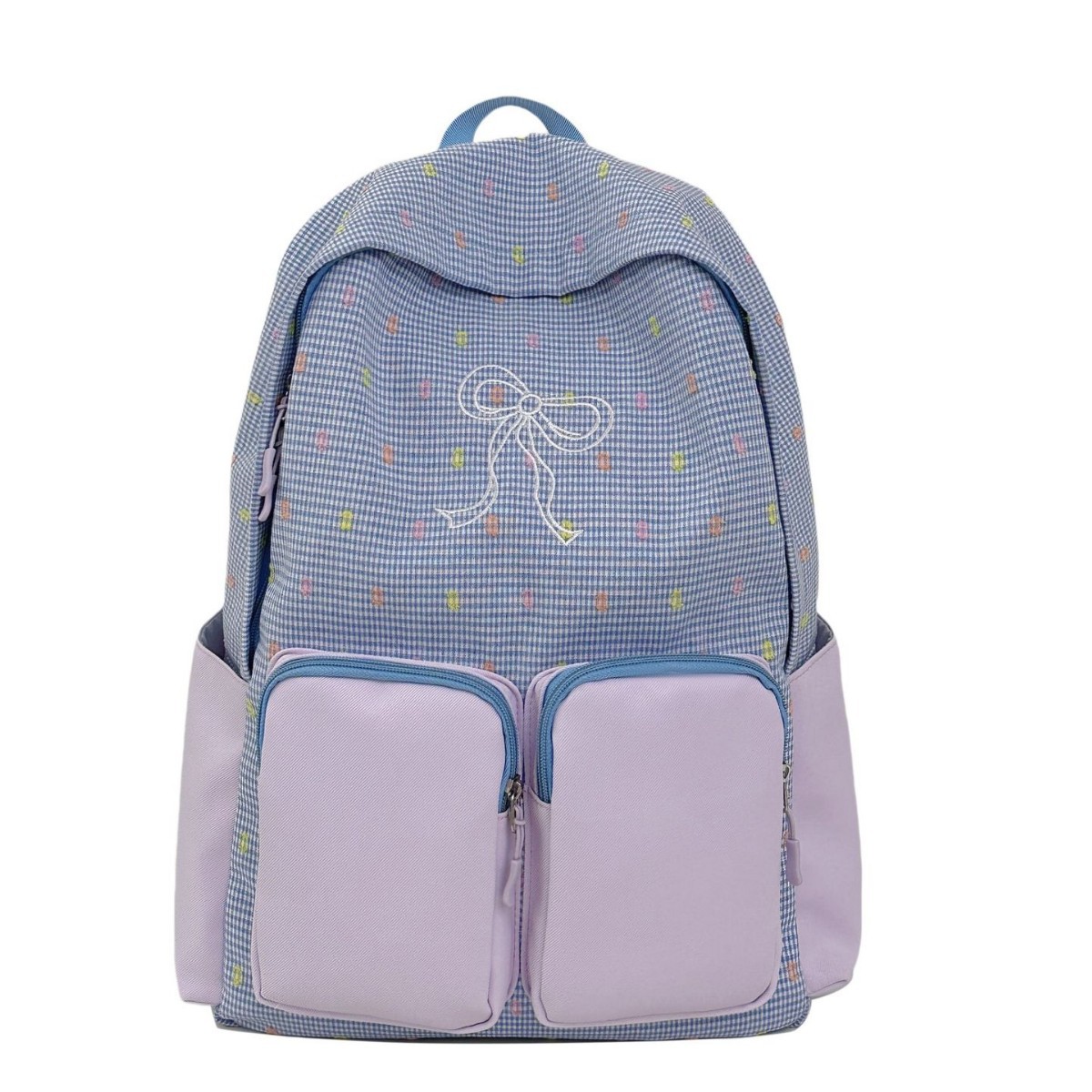 Summer new schoolbag for girls, Japanese-style ins, fresh, cute and girlish, bow school style travel backpack Item Picture