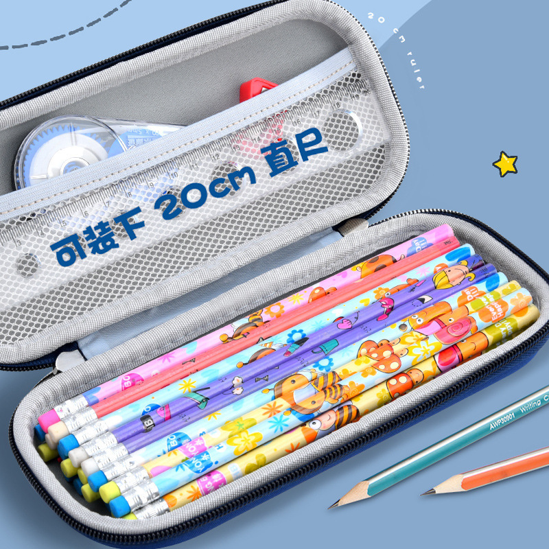 New 3D multi-functional stationery box, Children's Day gift for primary school students, cartoon large-capacity pen case, creative details Picture