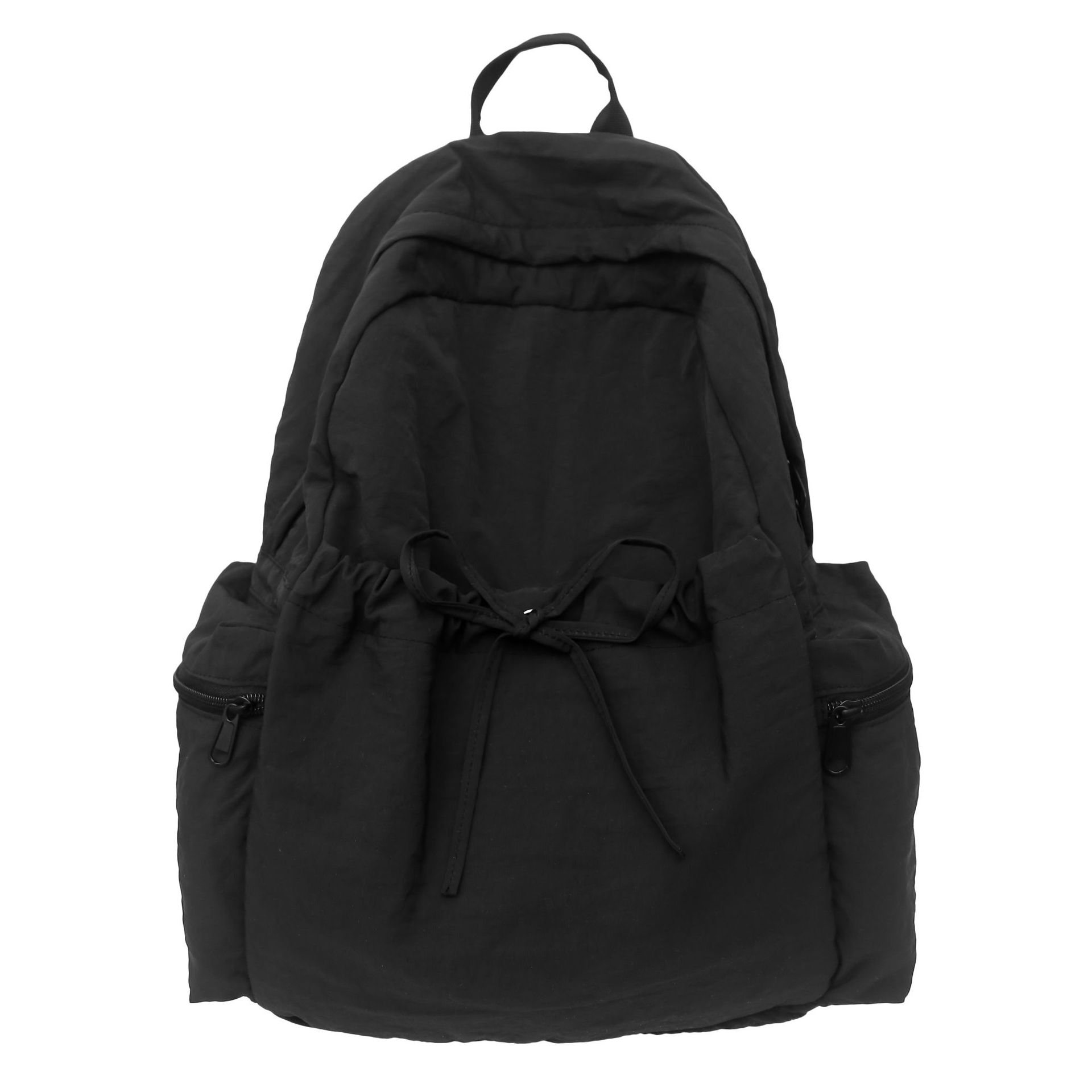 A new minimalist backpack with a Korean niche design, versatile travel backpack, lightweight solid color and large capacity student schoolbag Item Picture