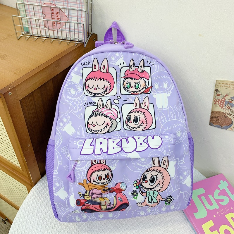 New lightweight, large-capacity and cute backpack for children, reducing the burden on girls, backpack for primary and junior high school students, and school bag for students Specification drawing