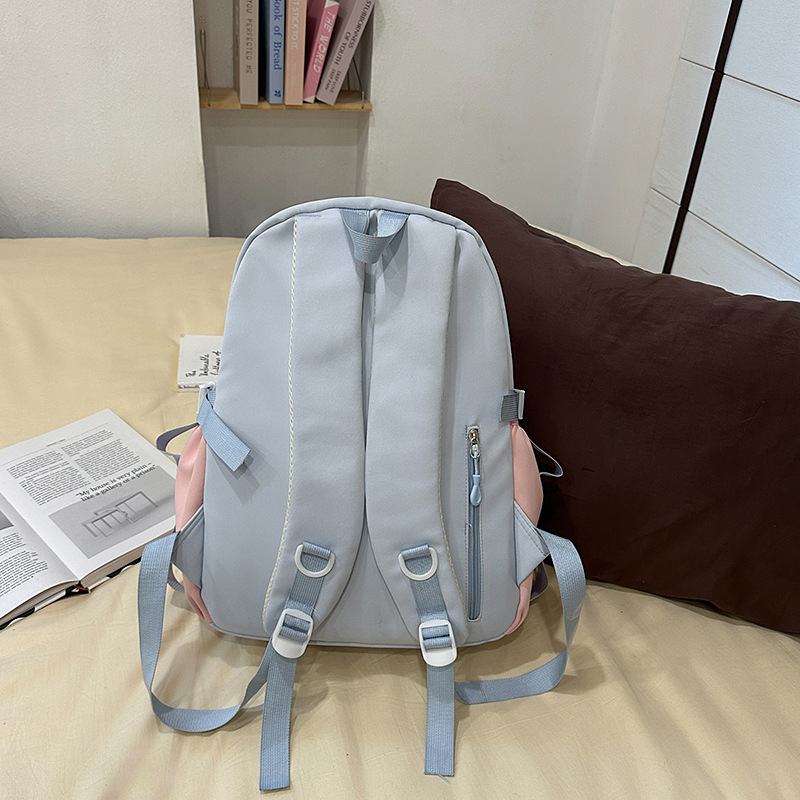 This high-appearance-level ballet-style pleated lace girl's cute backpack is a large-capacity backpack for junior and senior high school students Specification drawing