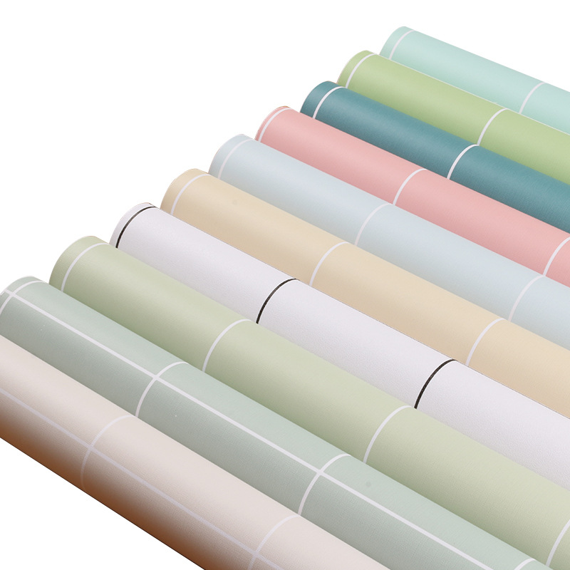 Self-adhesive wallpaper, Nordic-style sub-bedroom warm wallpaper, waterproof and moisture-proof stickers, popular decorative background wall renovation Item Picture