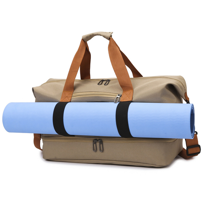Fashionable short-distance hand-held travel bag with dry and wet separation, sports and fitness bag, large-capacity swimming and yoga crossbody luggage bag Application Scenario