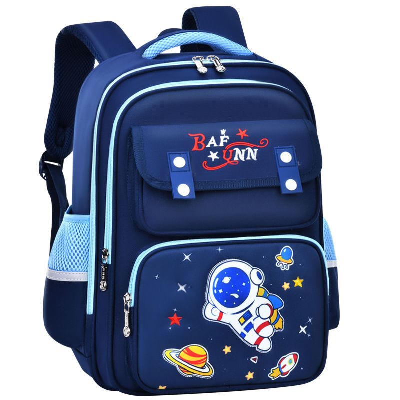 New children's schoolbag, primary school schoolbag for boys, 1-3-6 grade, reduced burden, back-protecting, large-capacity backpack for girls Item Picture