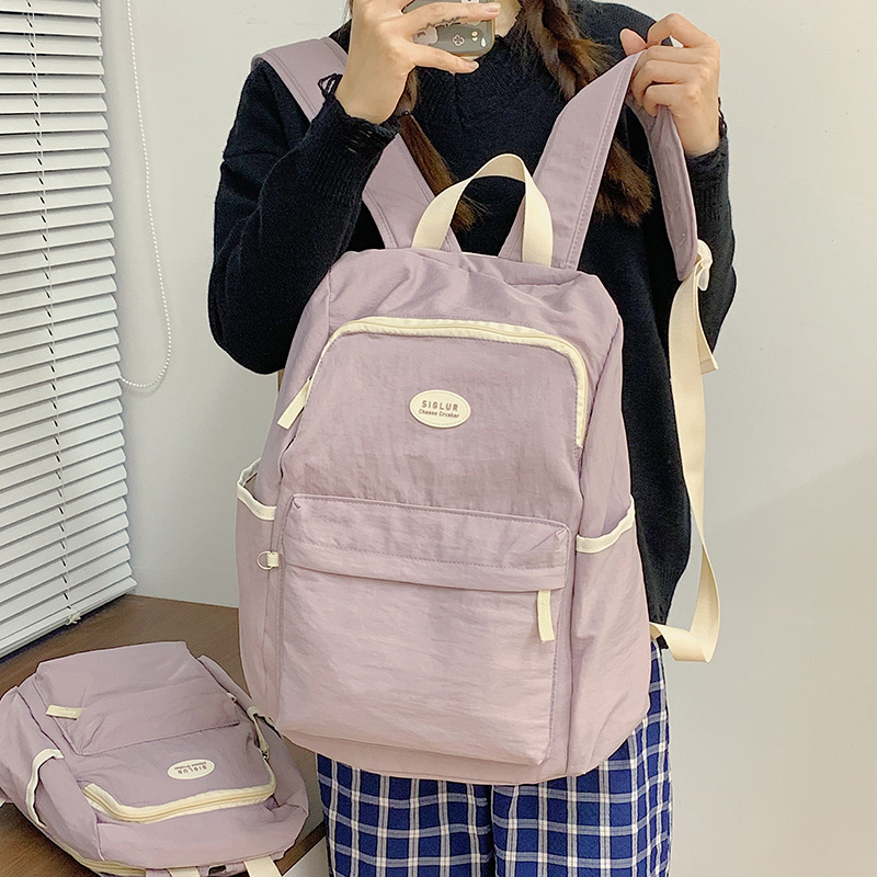 A new Japanese-style backpack in various sizes, featuring a simple yet large-capacity design for junior high school students. It has a high level of appearance and is a versatile and casual backpack details Picture