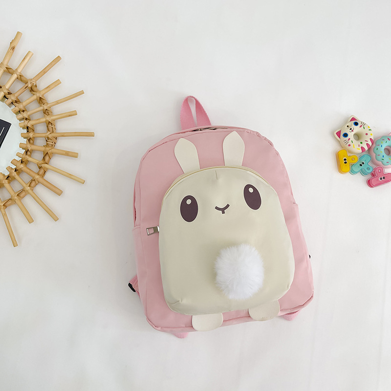 2024 New Big Eye Little Rabbit Backpack, large-capacity travel backpack, candy-colored cartoon cute children's schoolbag details Picture