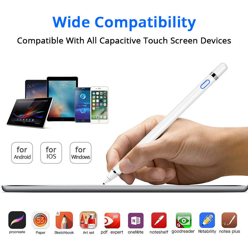 Compatible with ipad stylus, ios and Android universal active capacitive pen, Apple stylus, and mobile phone touch details Picture
