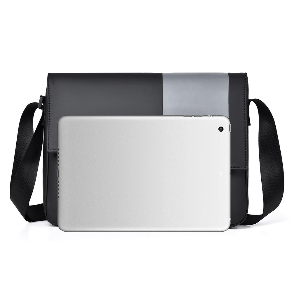 New lightweight and casual single-shoulder crossbody bag, simple letter crossbody bag, unisex small bag, outdoor travel crossbody bag Specification drawing