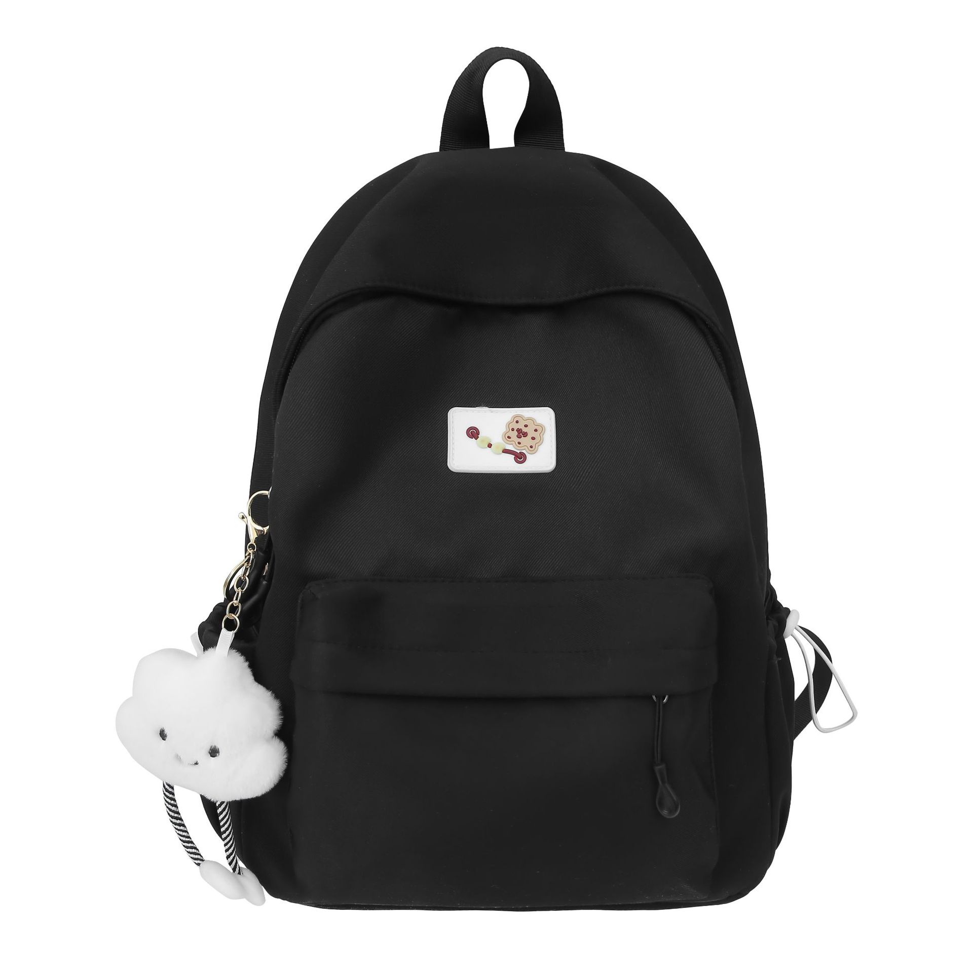 Japanese-style Instagram-style soft and cute girl backpack, small Korean Instagram-style forest-themed college student travel backpack Item Picture