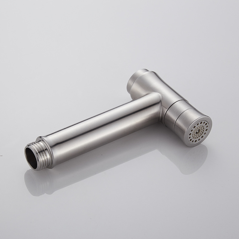 304 stainless steel pressurized dual-function toilet spray gun, women's washer, small nozzle, toilet flushing set ciencia details Picture