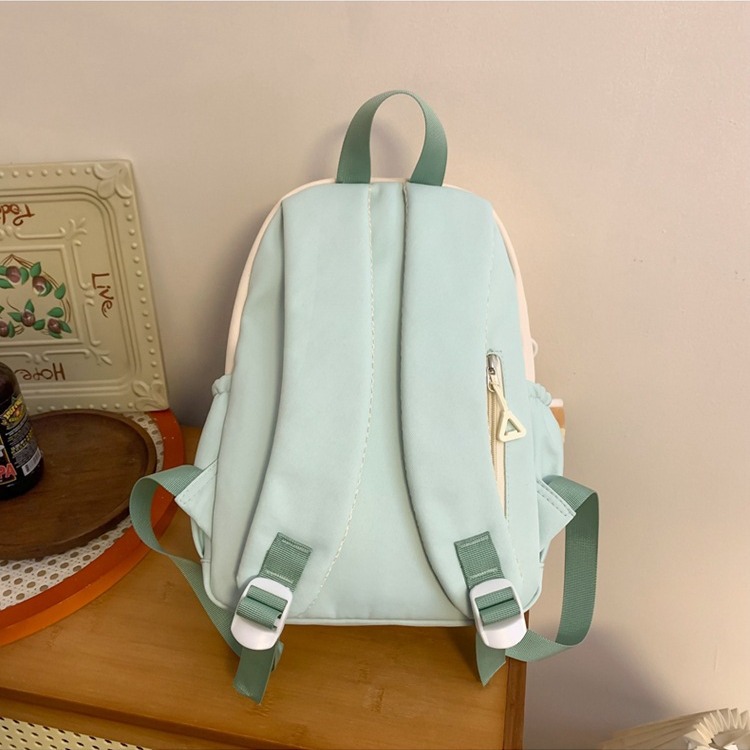 Cute, simple and lightweight small schoolbag, Japanese-style ins fresh mini backpack, high appearance level, forest-style girl's backpack Specification drawing