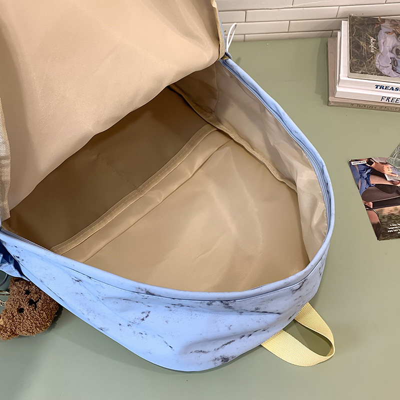The 2025 new model features a high aesthetic level, large capacity backpack, versatile and fashionable schoolbag, simple commuting single-shoulder bag, and casual backpack Application Scenario