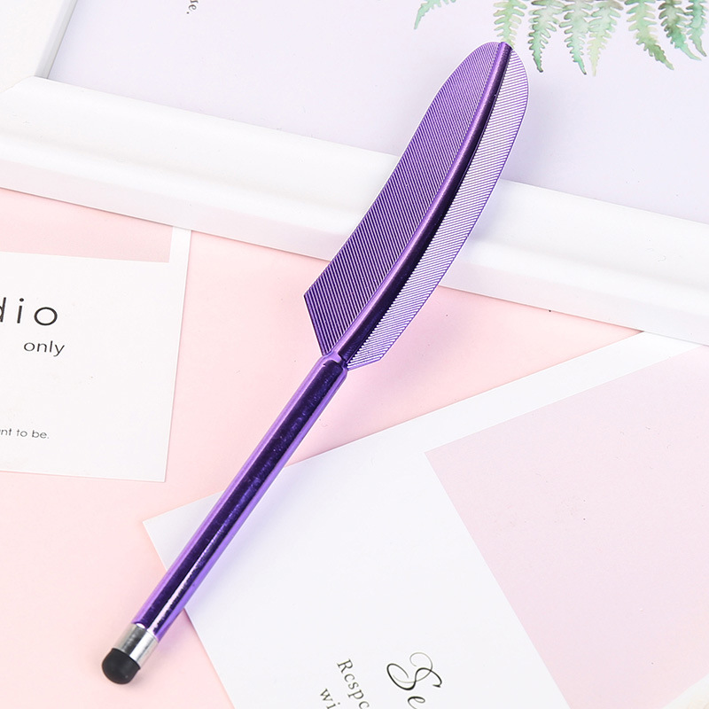 Factory direct sales of feather stylus, stylus, capacitive pen and drawing pen. Suitable for capacitive screens of Huawei, Apple, Xiaomi, etc Application Scenario