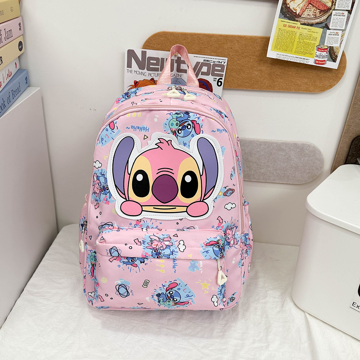 Wholesale of 2025 new style children's schoolbags, cute cartoon large-capacity backpacks for boys, girls and kindergarten babies details Picture