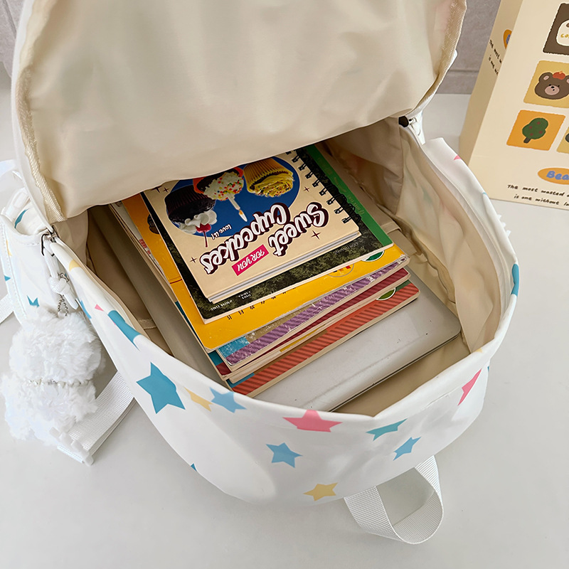 A new Japanese-style backpack with a high level of appearance and a sweet and cute 2D style, a casual and lightweight commuting backpack for junior and senior high school students Application Scenario