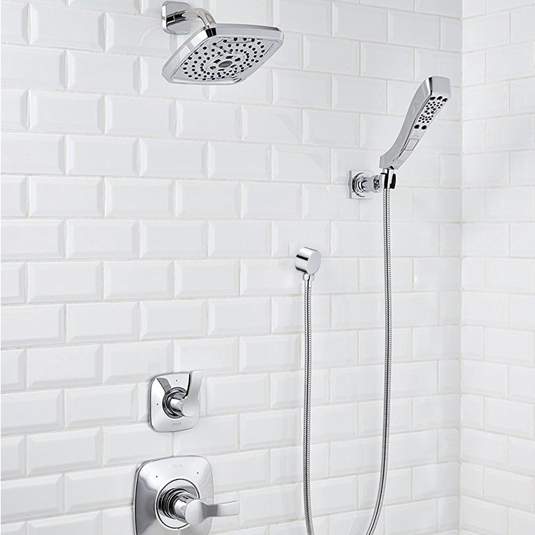 Shower head adapter, water outlet connector, hose connection head, bathroom shower screen accessories, leak-proof Application Scenario