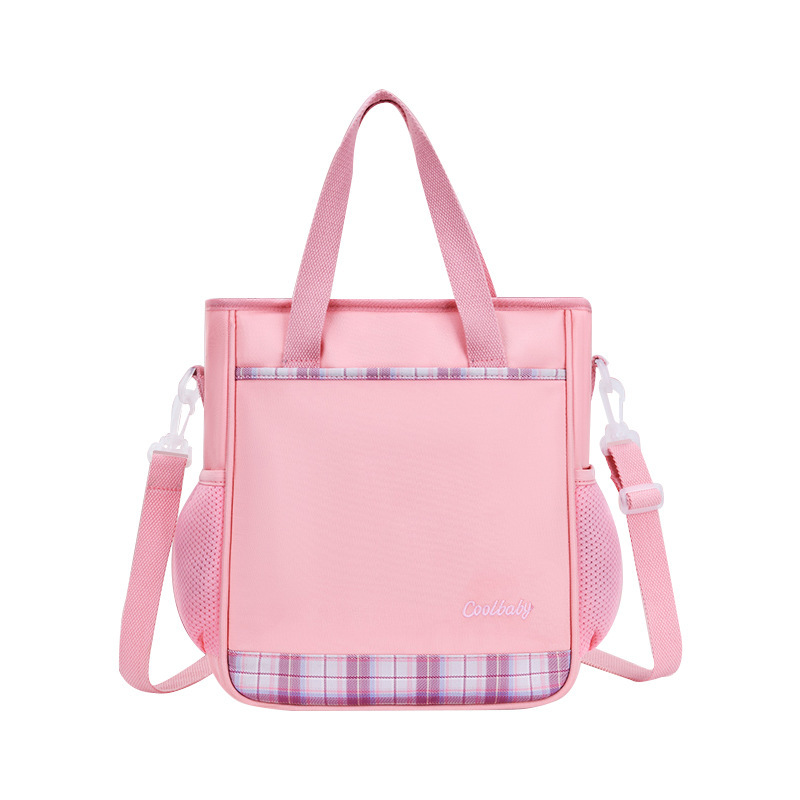 New 2023 high appearance level primary and secondary school student tutorial bag, children's tutorial bag, printed LOGO, training class, large capacity Item Picture