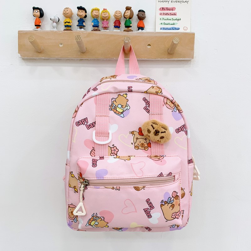 2025 New style cartoon cute backpack for kindergarten outings, super adorable children's study bag Specification drawing