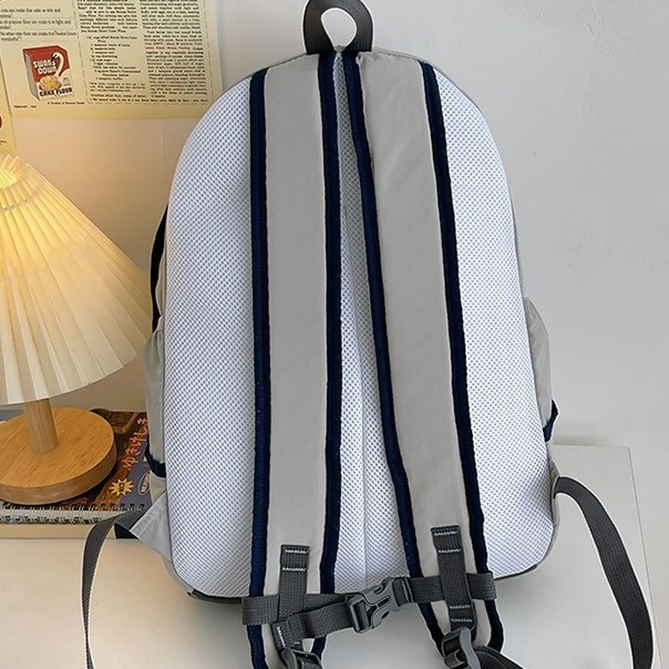 2024 New schoolbag for high school boys with a rope, large-capacity student backpack, high appearance level, lightweight travel small backpack Specification drawing